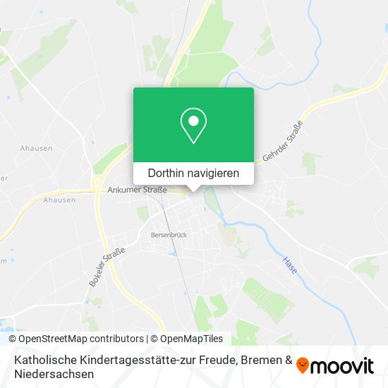 Katholische Kindertagesstätte-zur Freude Karte