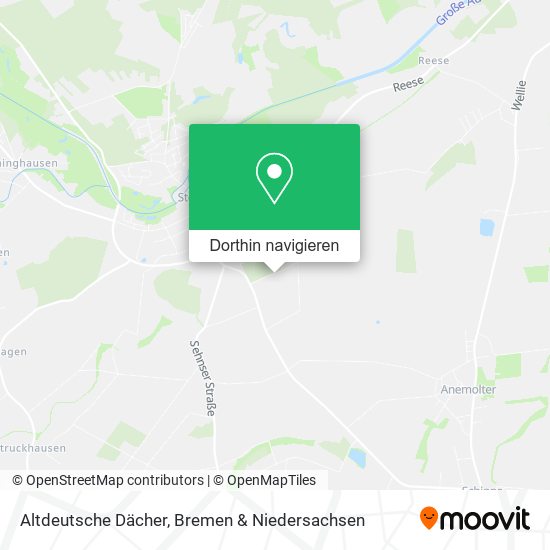 Altdeutsche Dächer Karte