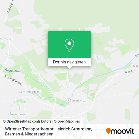Wittener Transportkontor Heinrich Stratmann Karte
