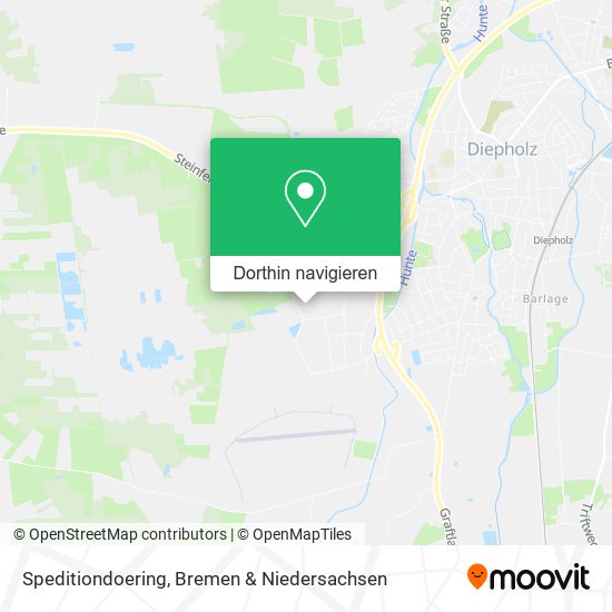 Speditiondoering Karte