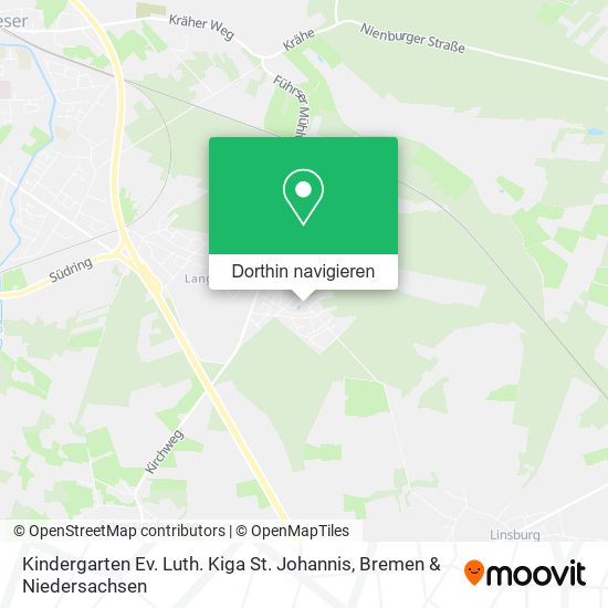 Kindergarten Ev. Luth. Kiga St. Johannis Karte