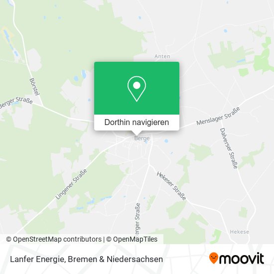 Lanfer Energie Karte