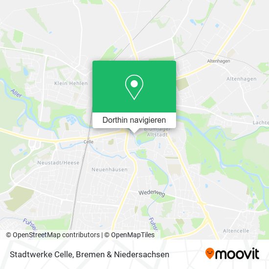 Stadtwerke Celle Karte