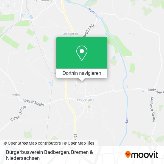 Bürgerbusverein Badbergen Karte