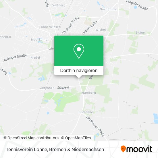 Tennisverein Lohne Karte