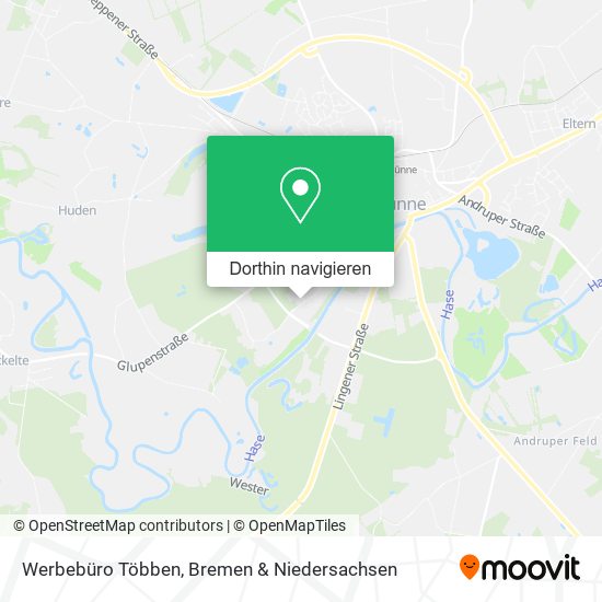 Werbebüro Többen Karte