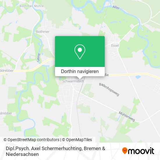 Dipl.Psych. Axel Schermerhuchting Karte