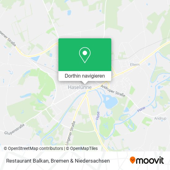 Restaurant Balkan Karte