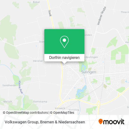 Volkswagen Group Karte