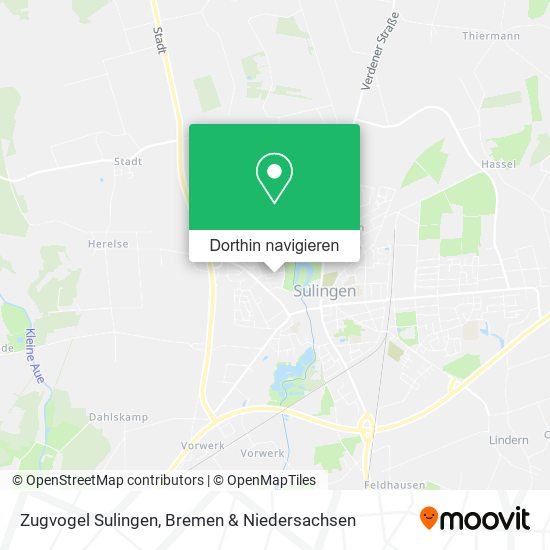 Zugvogel Sulingen Karte