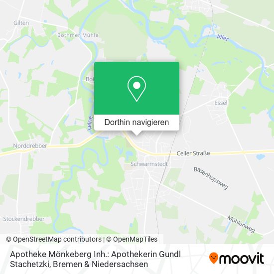 Apotheke Mönkeberg Inh.: Apothekerin Gundl Stachetzki Karte