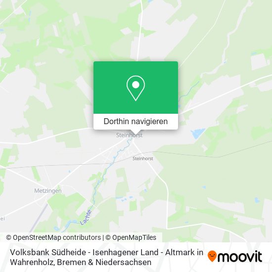 Volksbank Südheide - Isenhagener Land - Altmark in Wahrenholz Karte