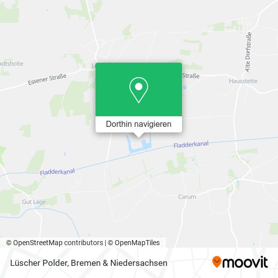 Lüscher Polder Karte