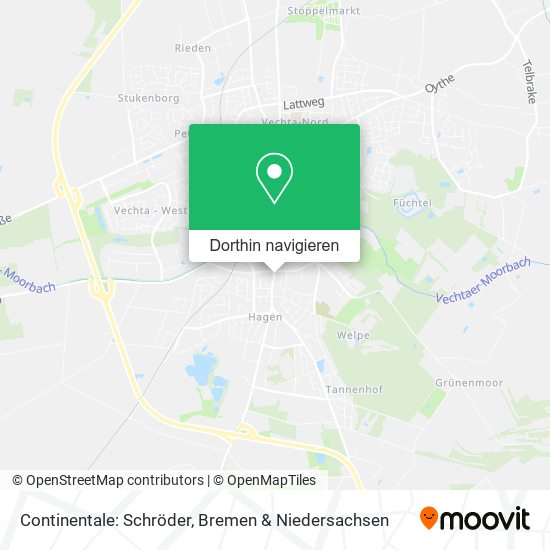 Continentale: Schröder Karte
