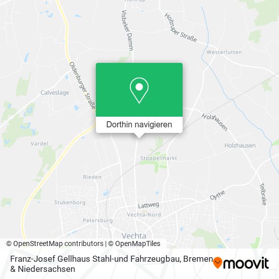 Franz-Josef Gellhaus Stahl-und Fahrzeugbau Karte