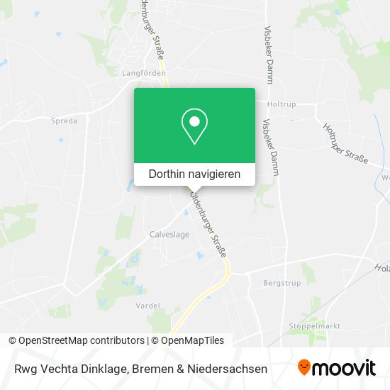 Rwg Vechta Dinklage Karte