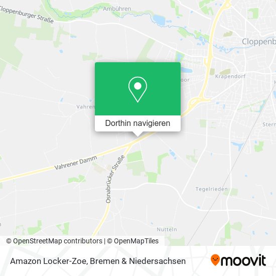 Amazon Locker-Zoe Karte