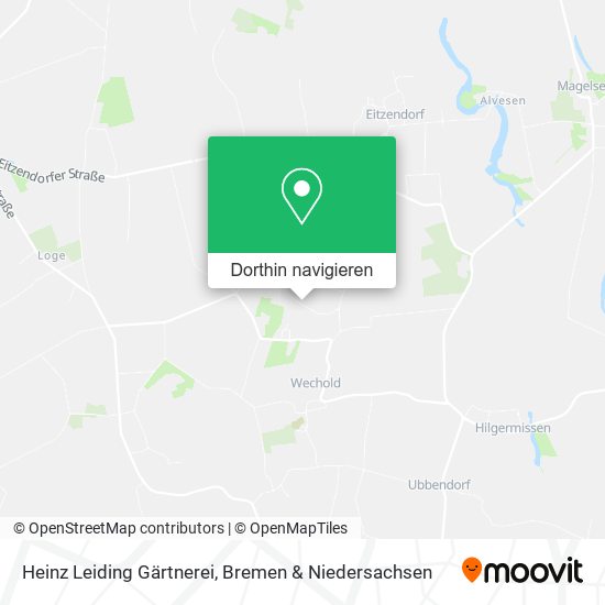 Heinz Leiding Gärtnerei Karte