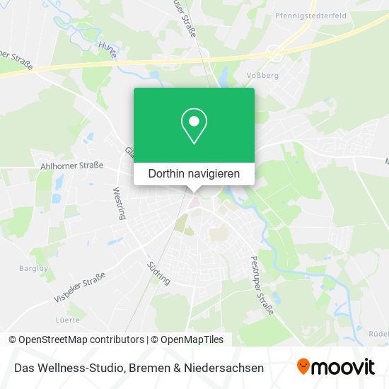 Das Wellness-Studio Karte