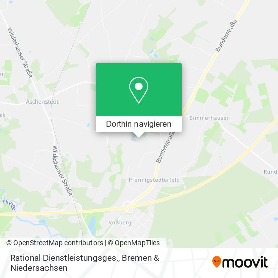 Rational Dienstleistungsges. Karte