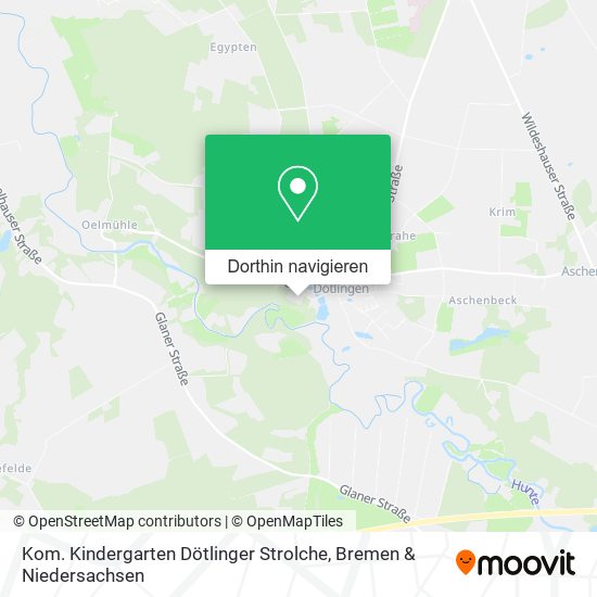 Kom. Kindergarten Dötlinger Strolche Karte