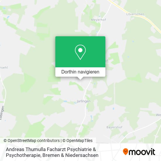 Andreas Thumulla Facharzt Psychiatrie & Psychotherapie Karte