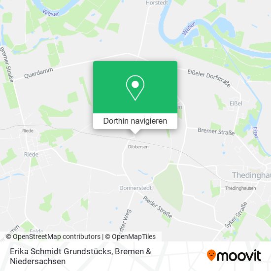 Erika Schmidt Grundstücks Karte