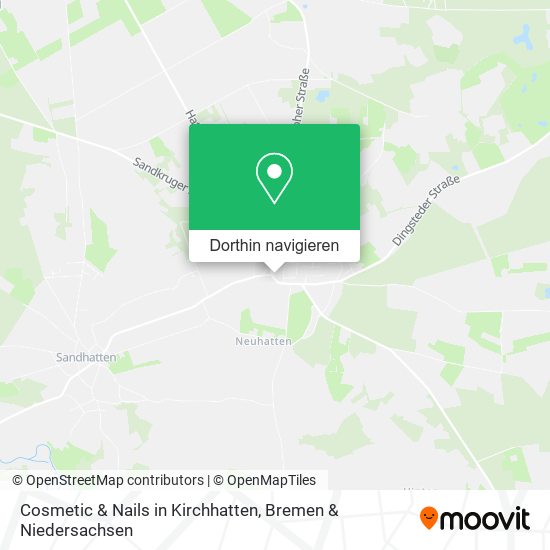 Cosmetic & Nails in Kirchhatten Karte