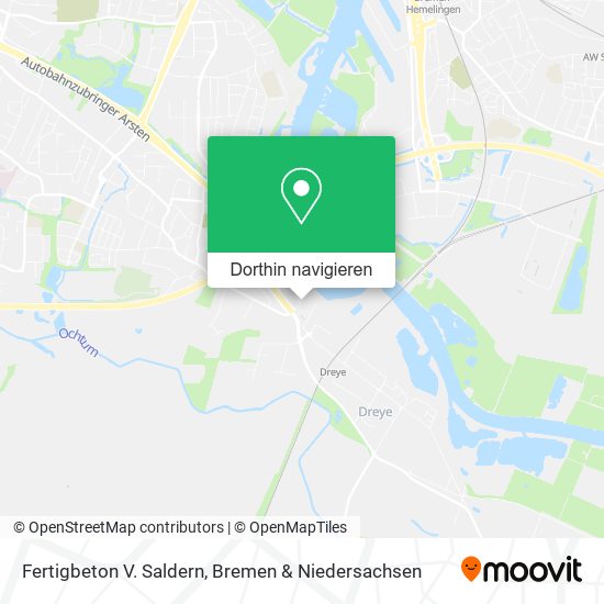 Fertigbeton V. Saldern Karte