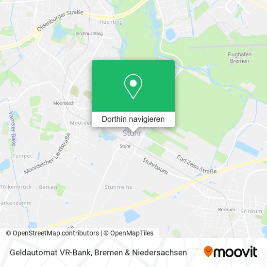 Geldautomat VR-Bank Karte