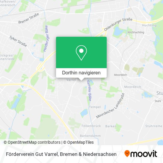 Förderverein Gut Varrel Karte