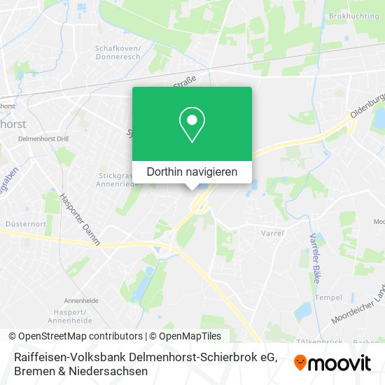 Raiffeisen-Volksbank Delmenhorst-Schierbrok eG Karte