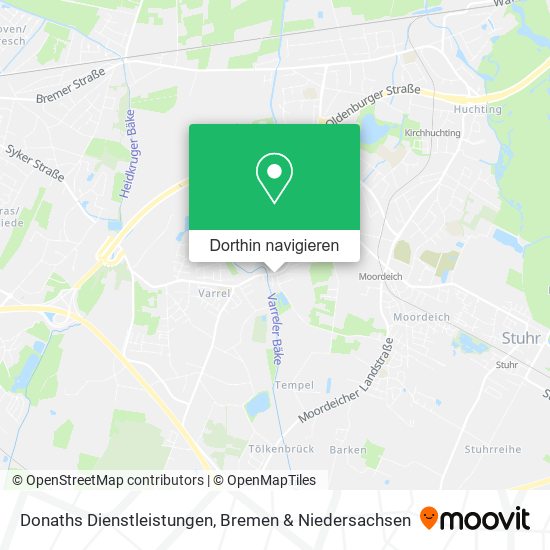 Donaths Dienstleistungen Karte