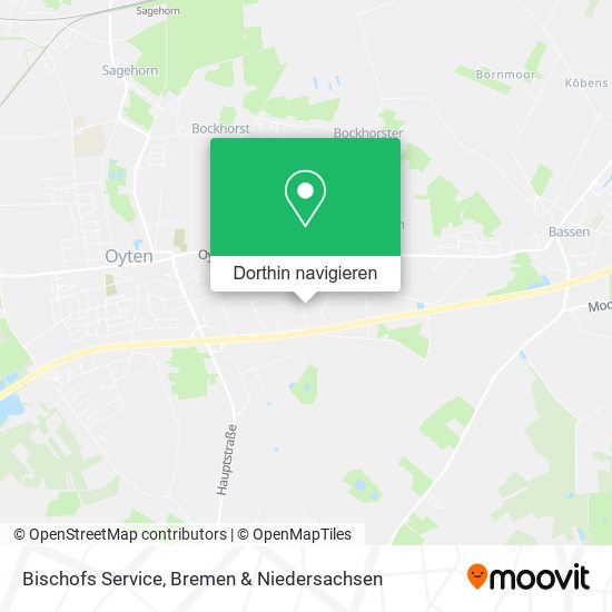 Bischofs Service Karte