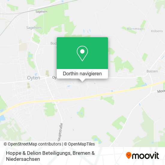 Hoppe & Delion Beteiligungs Karte