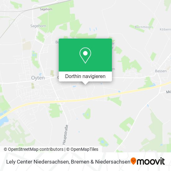 Lely Center Niedersachsen Karte