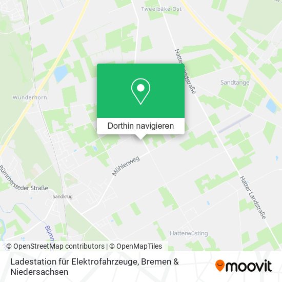 Ladestation für Elektrofahrzeuge Karte