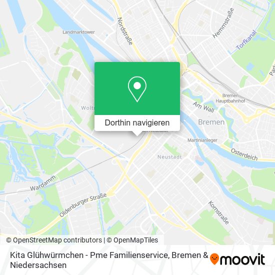 Kita Glühwürmchen - Pme Familienservice Karte