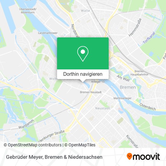 Gebrüder Meyer Karte