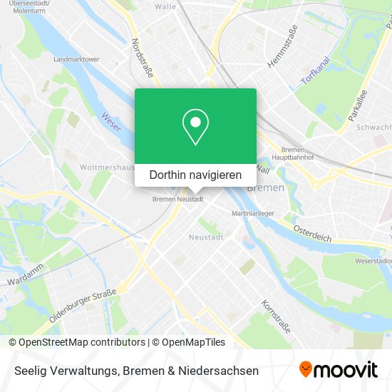 Seelig Verwaltungs Karte