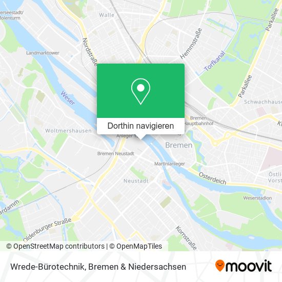 Wrede-Bürotechnik Karte