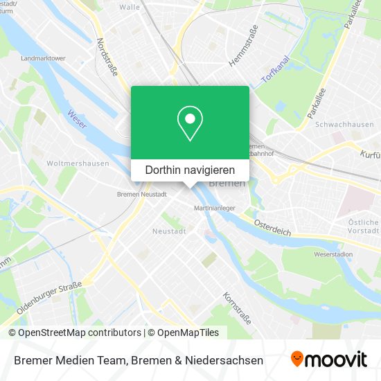 Bremer Medien Team Karte