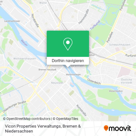Vicon Properties Verwaltungs Karte