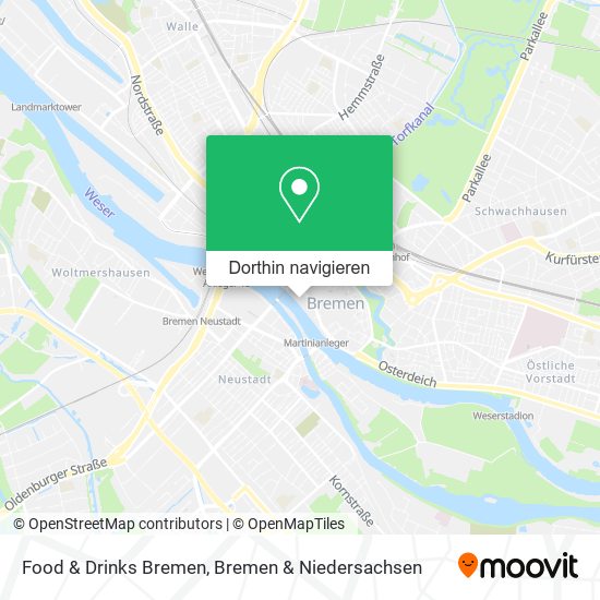 Food & Drinks Bremen Karte