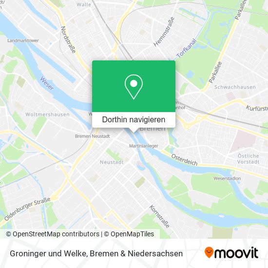 Groninger und Welke Karte