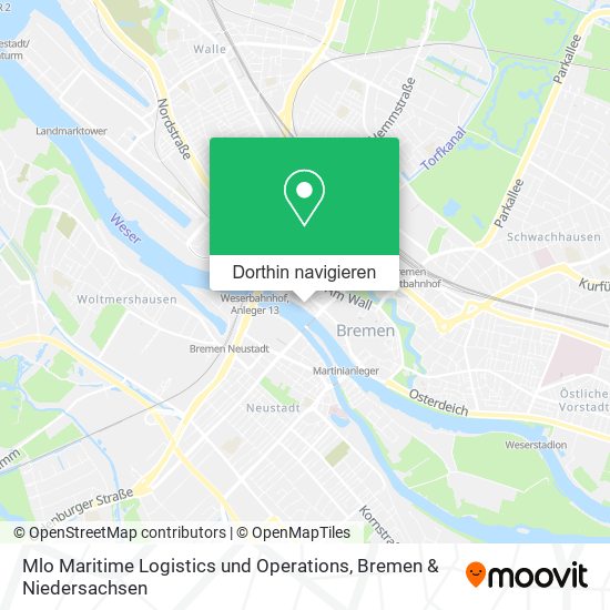 Mlo Maritime Logistics und Operations Karte