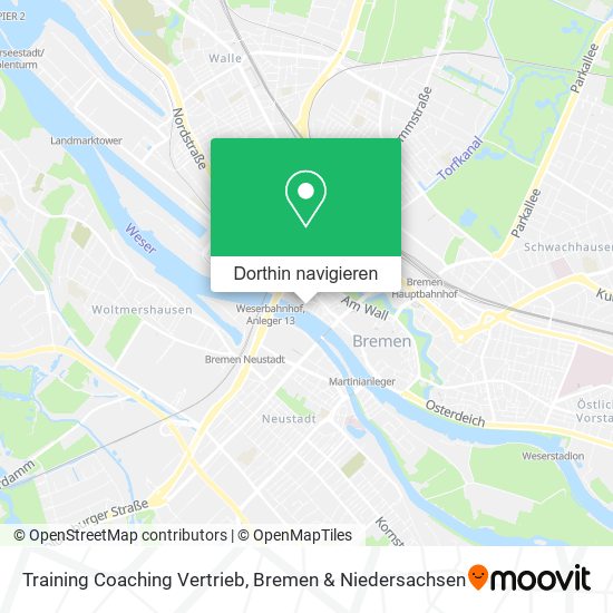 Training Coaching Vertrieb Karte