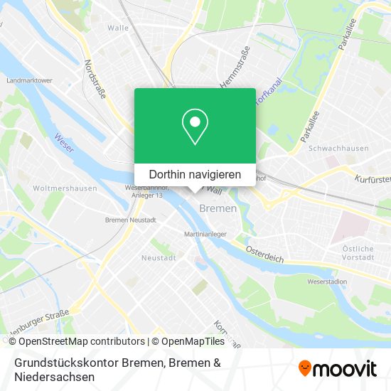 Grundstückskontor Bremen Karte
