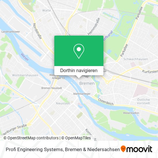 Profi Engineering Systems Karte