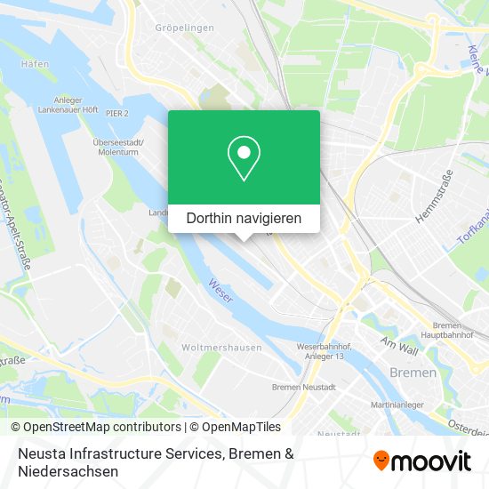 Neusta Infrastructure Services Karte